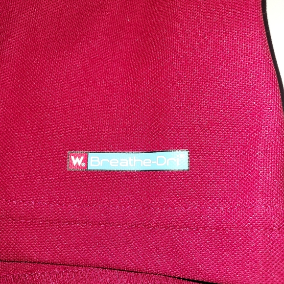 NWOT Mens XLT Wrangler Breathe-Dri Wicking Technology Red SS Polo Golf Shirt - Picture 3 of 6